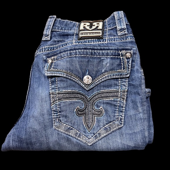 Rock Revival Other - Rock Revival Willis Straight blue jeans men’s size 38x32